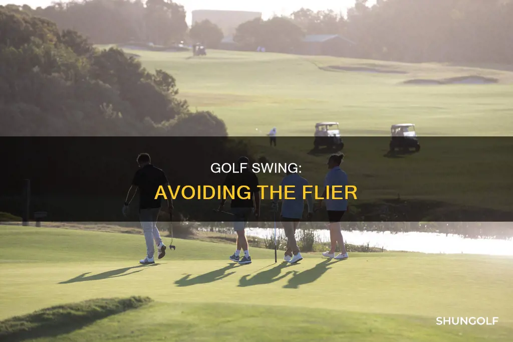 what causes a flier in golf