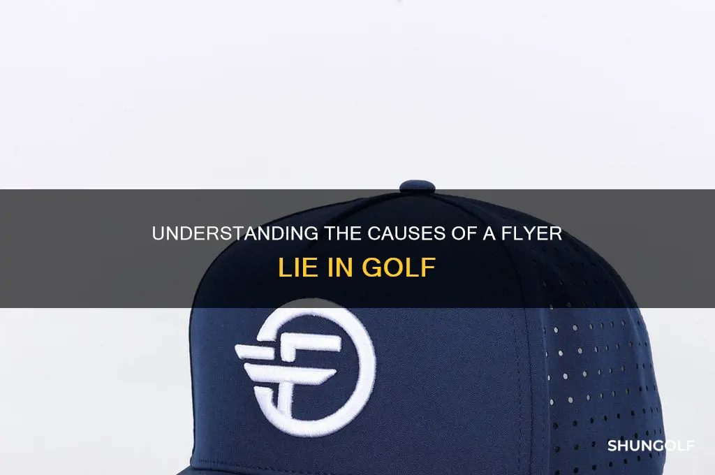 what causes a flyer lie in golf