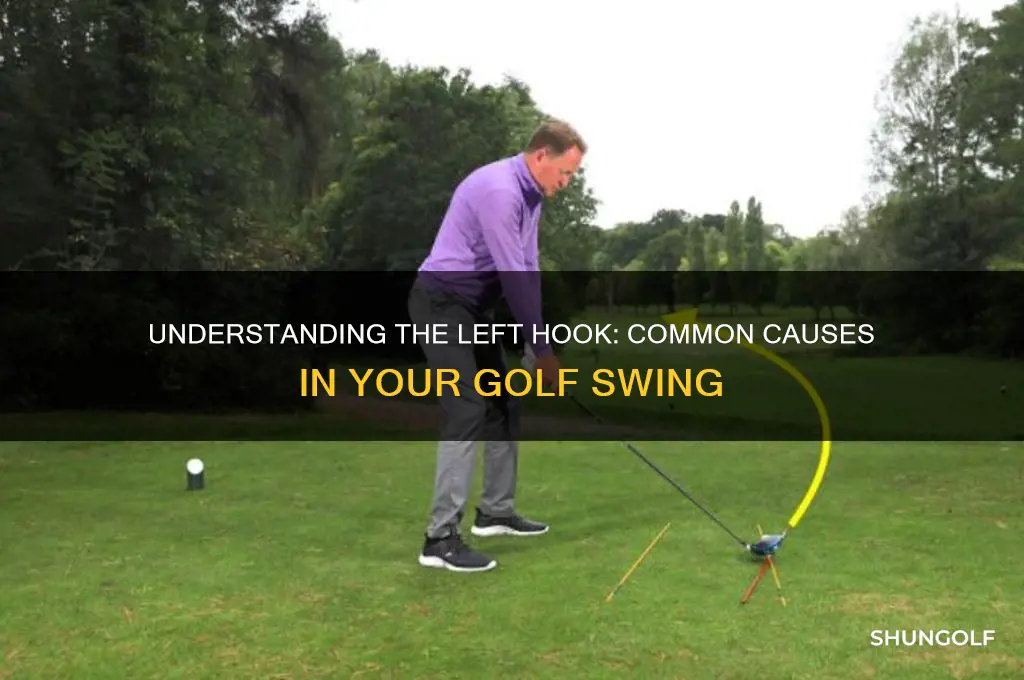 what causes a left hook in golf