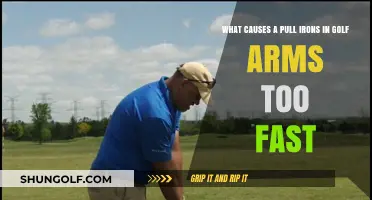 Golf Pull Irons: Why Fast Arms Lead to Poor Shots