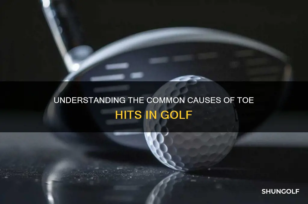 what causes a toe hit in golf
