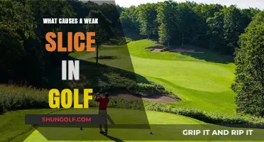 Mastering Your Swing: Understanding the Causes of a Weak Golf Slice