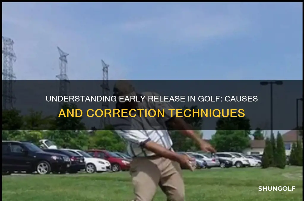 what causes an early release in golf