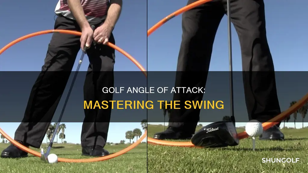 what causes angle of attack golf