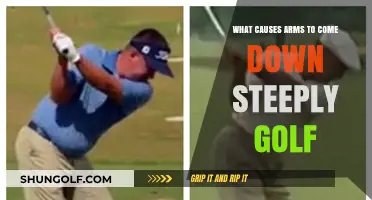 Steep Arm Drop in Golf: Causes and Fixes for Better Swings