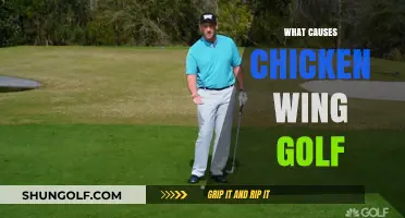 Golf Swing: Chicken Wing Causes and Fixes
