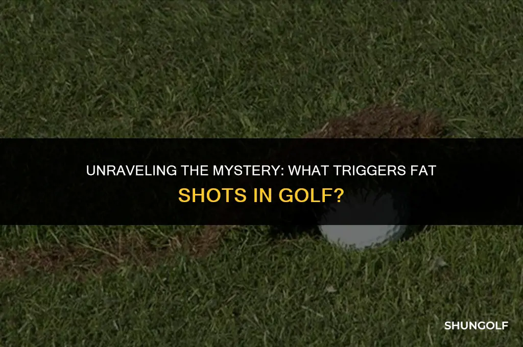 what causes fat shots in golf