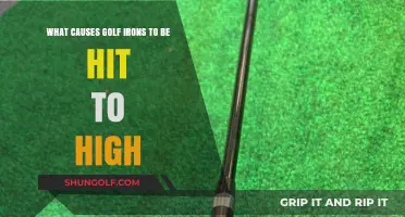 Why Golf Irons Launch Too High: Common Causes and Fixes
