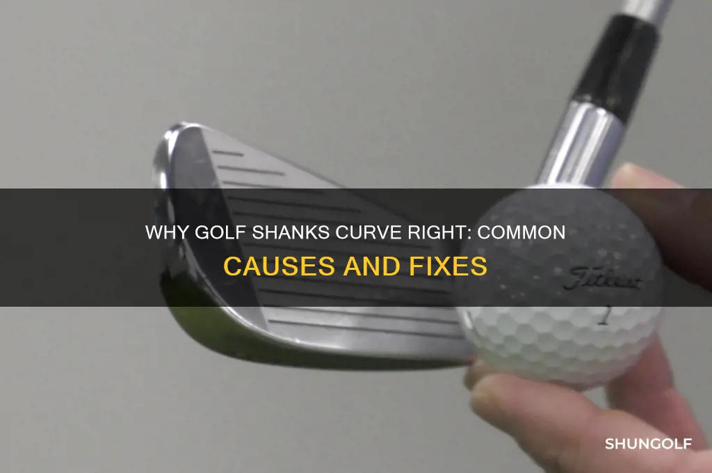 what causes golf shanks to the right
