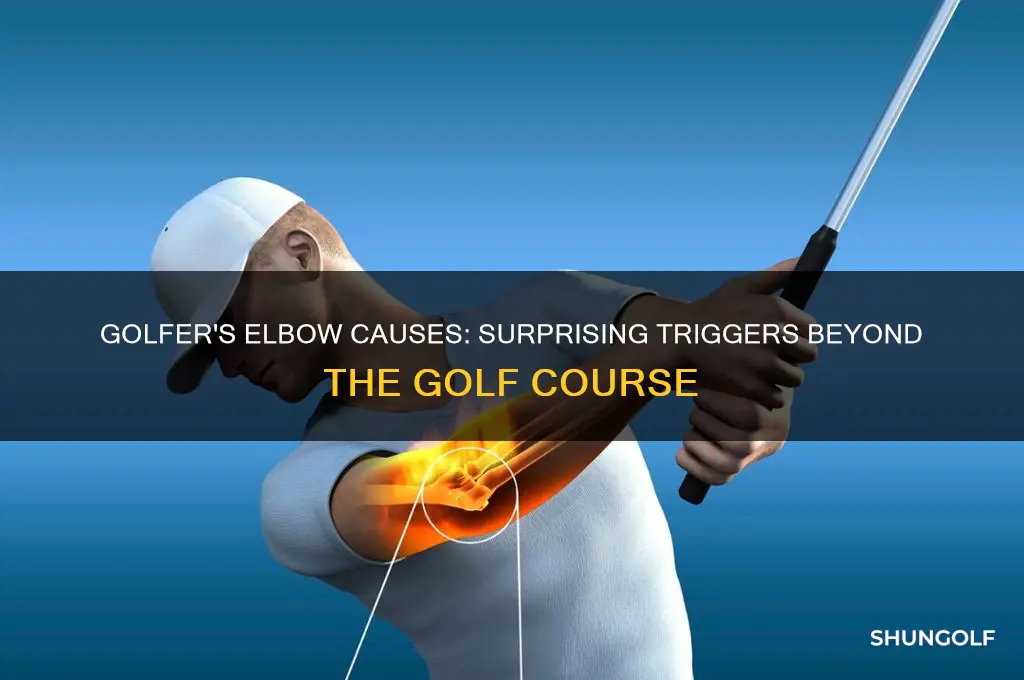 what causes golfer