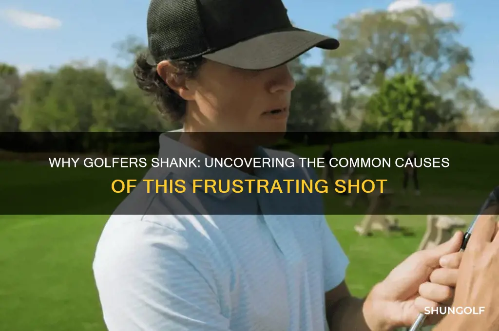 what causes people to shank in golf