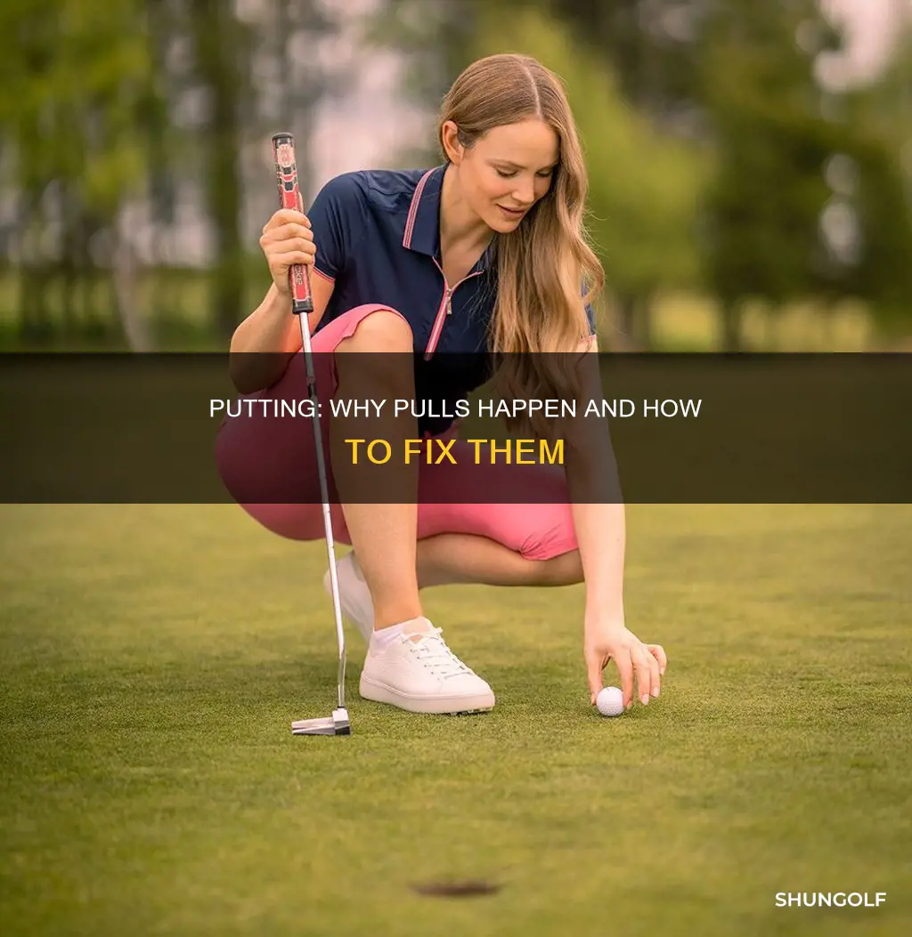 what causes pull in golf putting