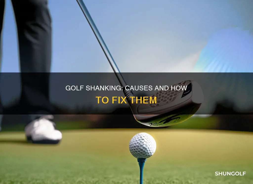 what causes shanks in golf
