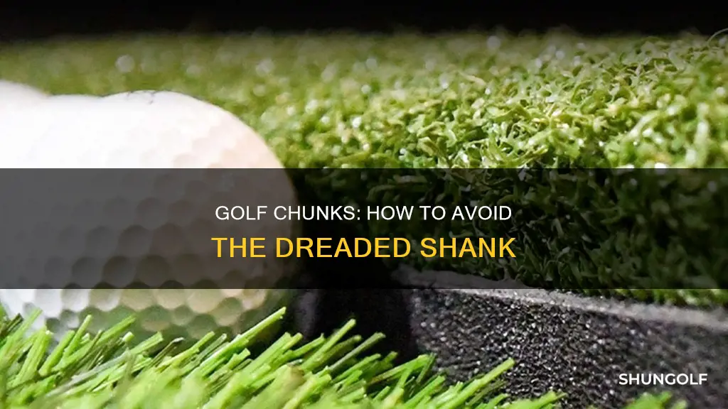 what causes the cbunk in golf