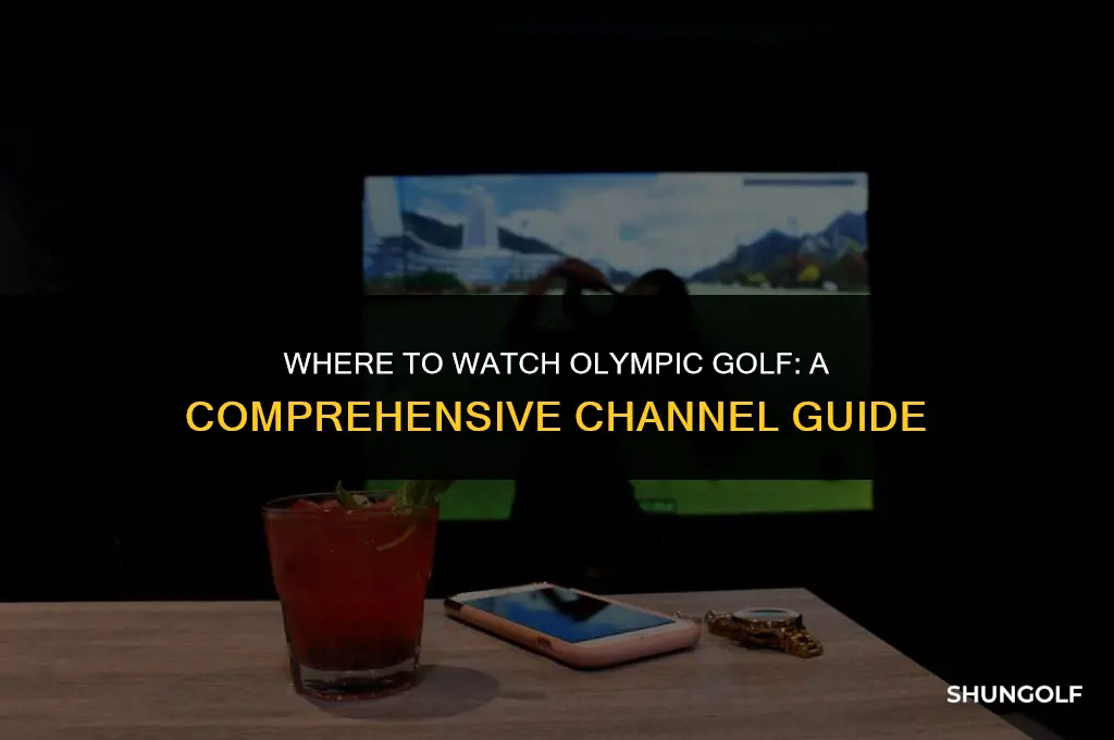 what channel is olympic golf on