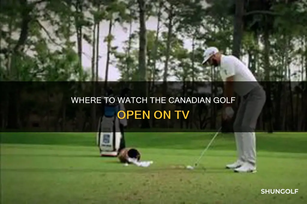 what channel is the canadian golf open on