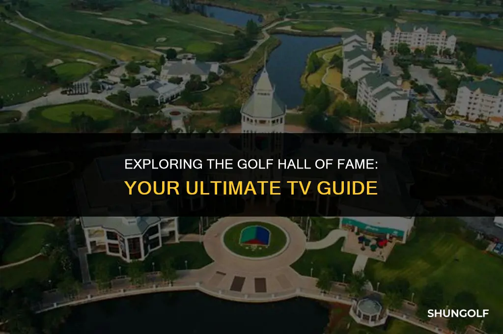 what channel is the golf hall of fame on
