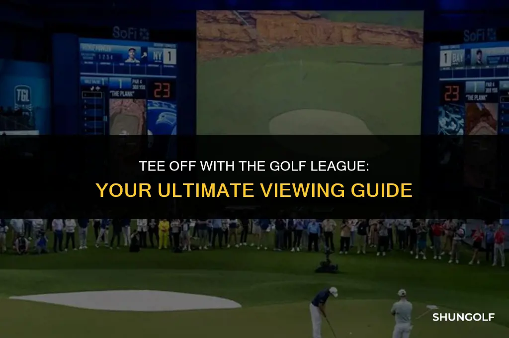 what channel is the golf league on