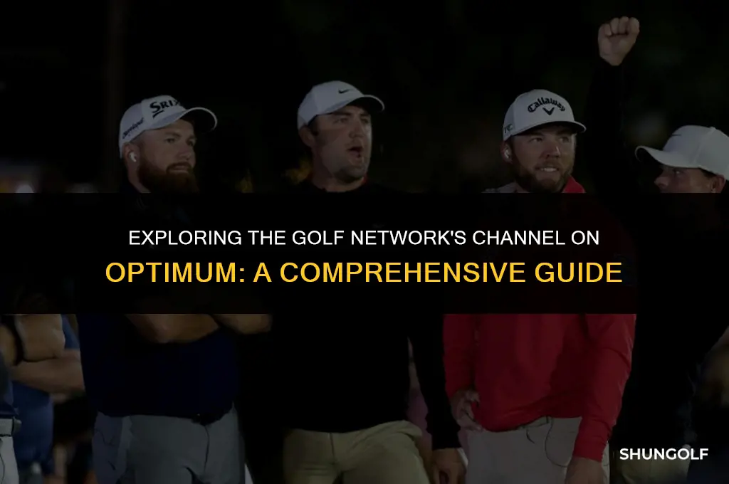 what channel is the golf network on optimum