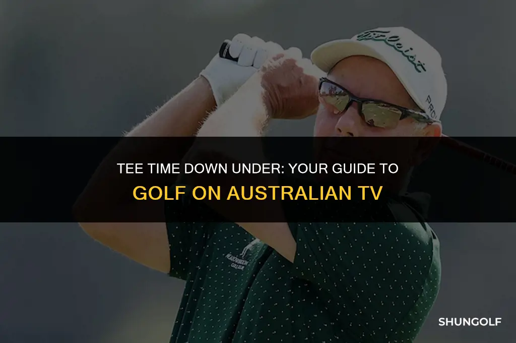 what channel is the golf on in australia