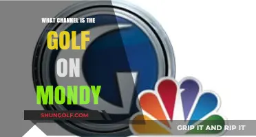 Tee Off Your Week: Catch the Golf Action on [Channel] Monday Nights!