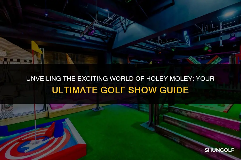 what channel is the golf show holey moley