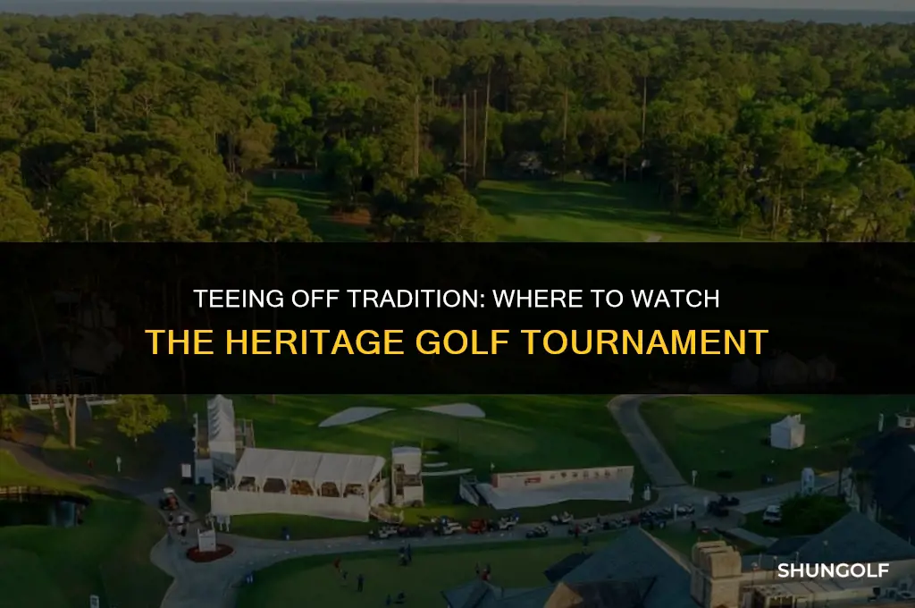 what channel is the heritage golf tournament on