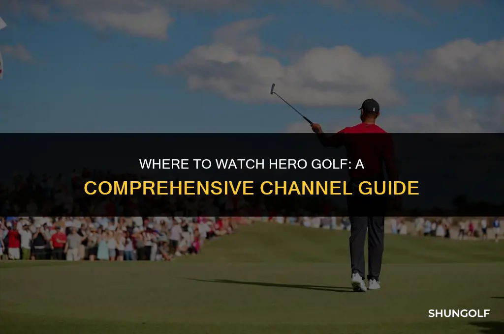 what channel is the hero golf on