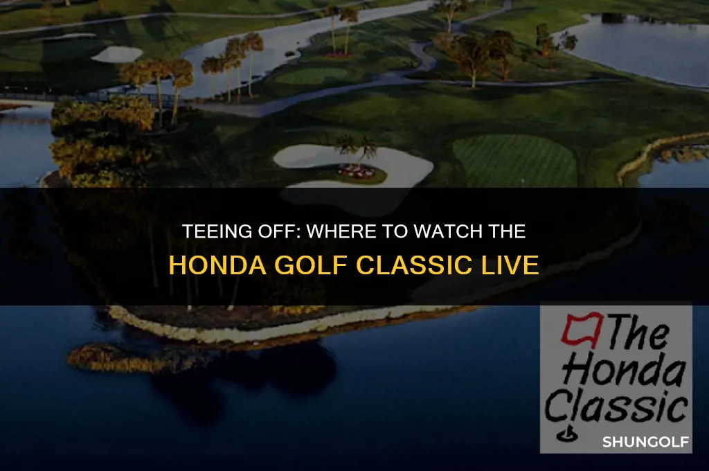 what channel is the honda golf classic on
