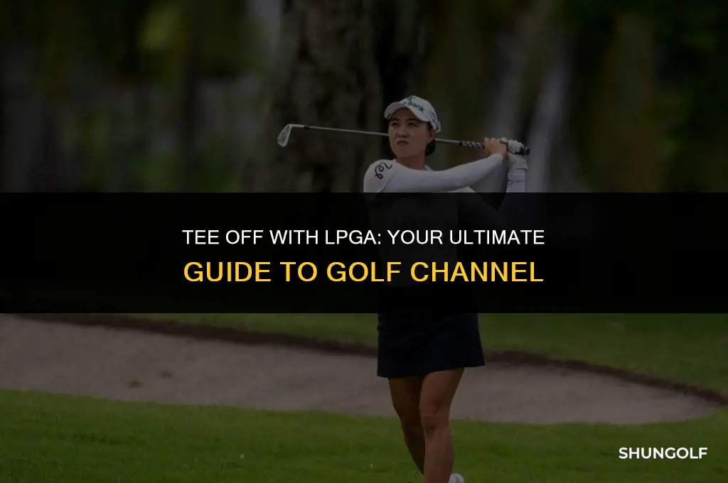 what channel is the lpga golf on