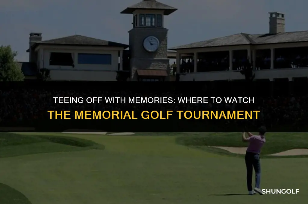 what channel is the memorial golf tournament on