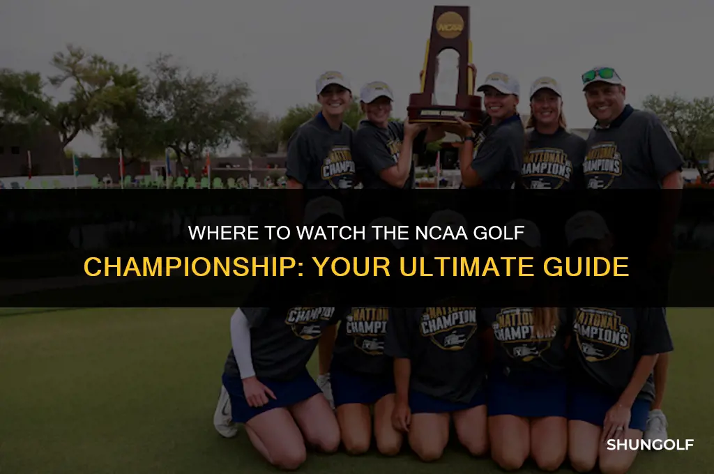 what channel is the ncaa golf championship on