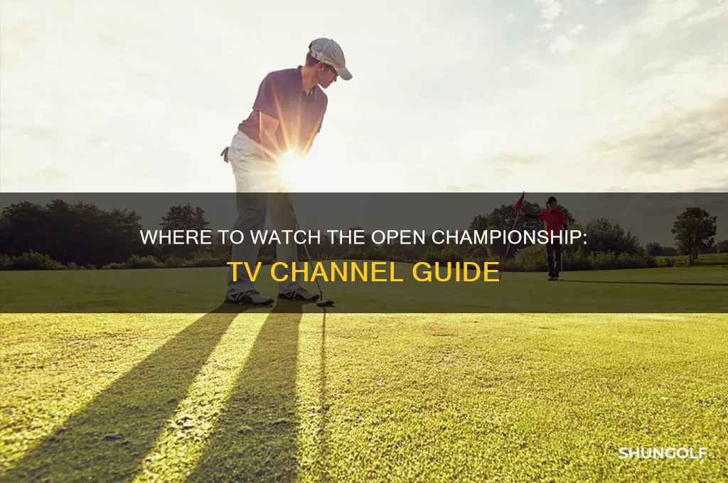 what channel is the open championship on