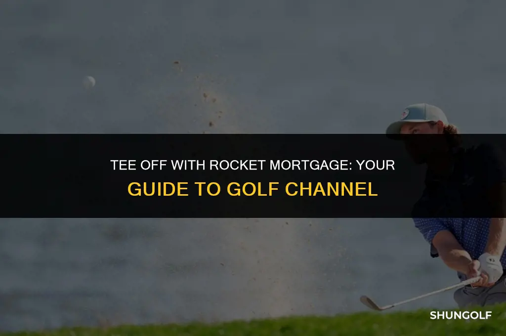 what channel is the rocket mortgage golf on
