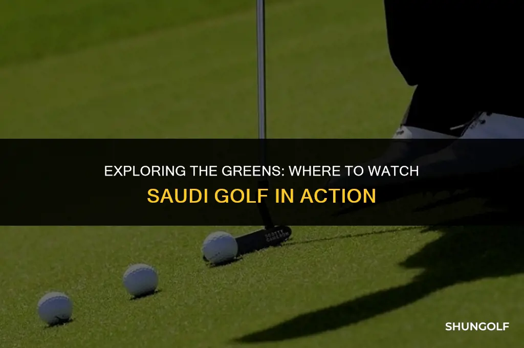 what channel is the saudi golf on