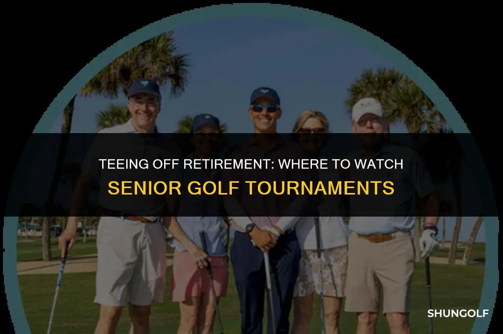 what channel is the senior golf on