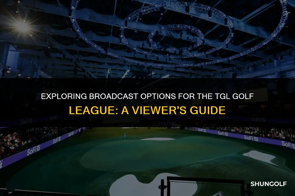 what channel is the tgl golf league on