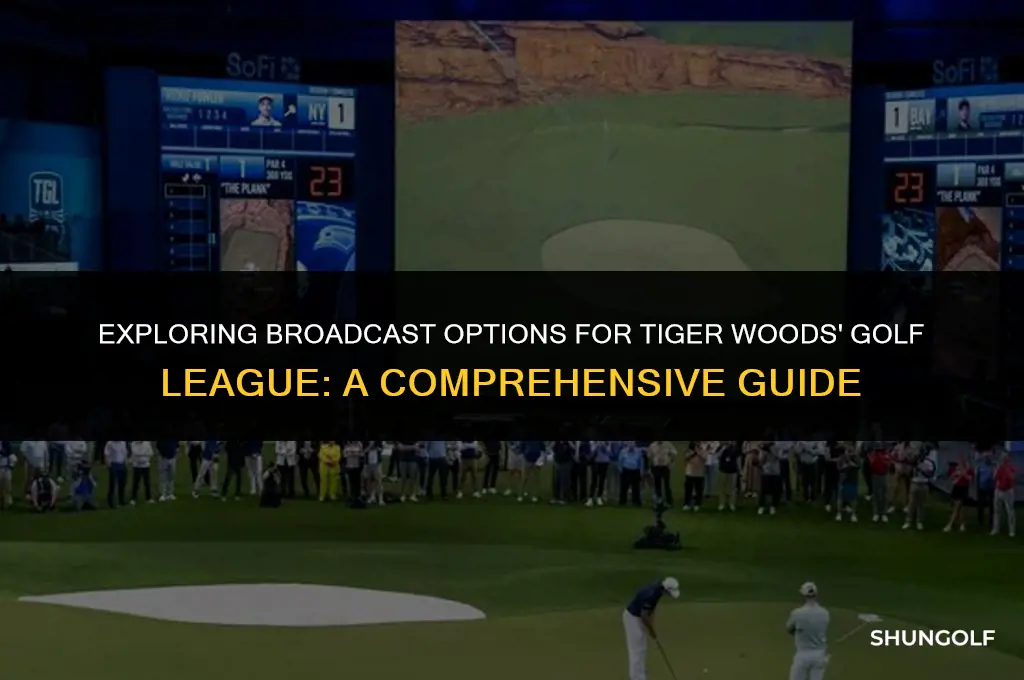 what channel is the tiger woods golf league on