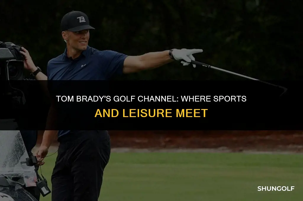 what channel is the tom brady golf
