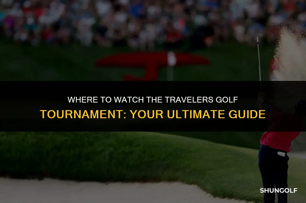what channel is the travelers golf tournament on