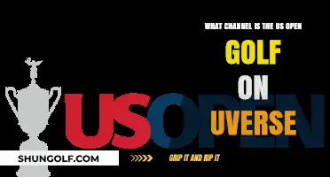 US Open Golf on U-verse: Find the Right Channel