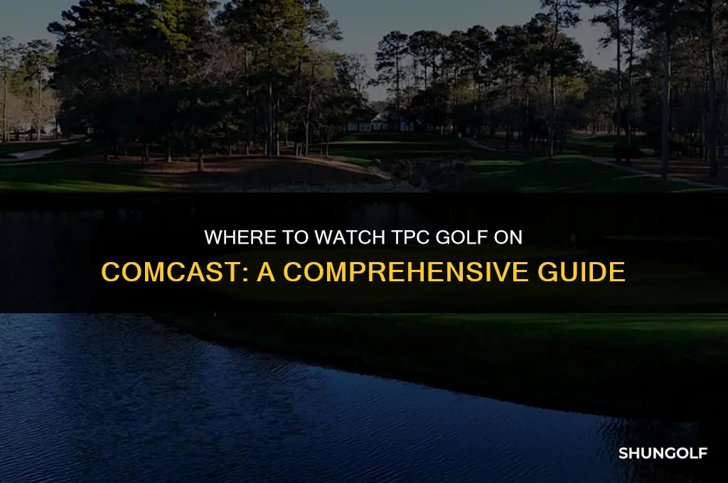 what channel is tpc golf on comcast