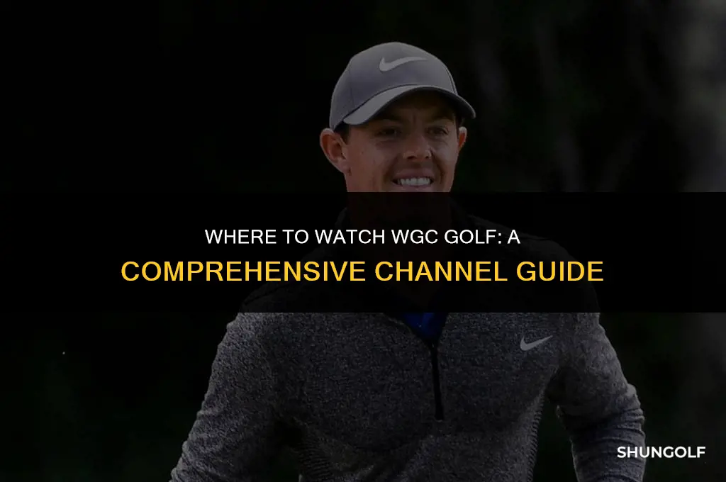 what channel is wgc golf on