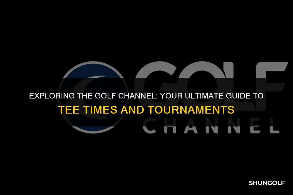 what channel number is golf channel