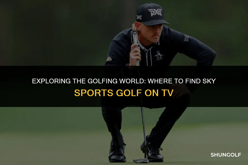 what channel number is sky sports golf