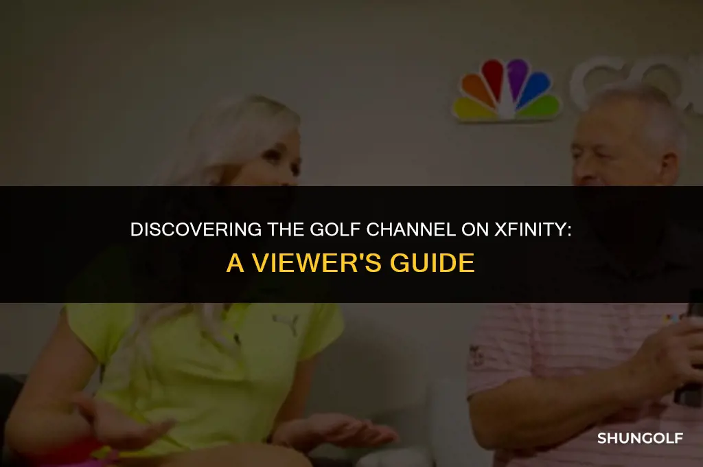 what channel number is the golf channel on xfinity