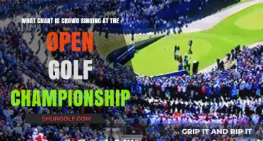 Unveiling the Crowd's Chant at The Open Golf Championship