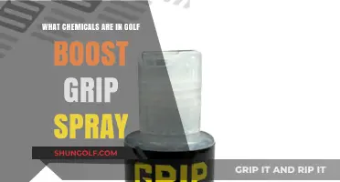 Unveiling the Chemical Composition of Golf Boost Grip Spray