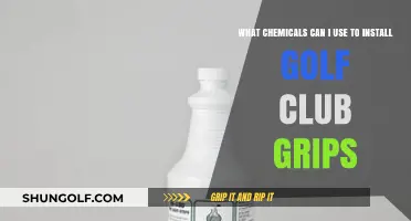 Best Chemicals for Golf Club Grip Installation: A Comprehensive Guide