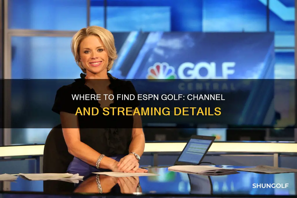 what chnnel is espn golf
